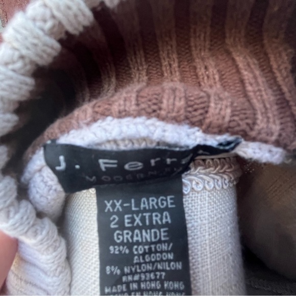 J. Ferrar Full-Zip Sweater- XXL - Picture 3 of 4